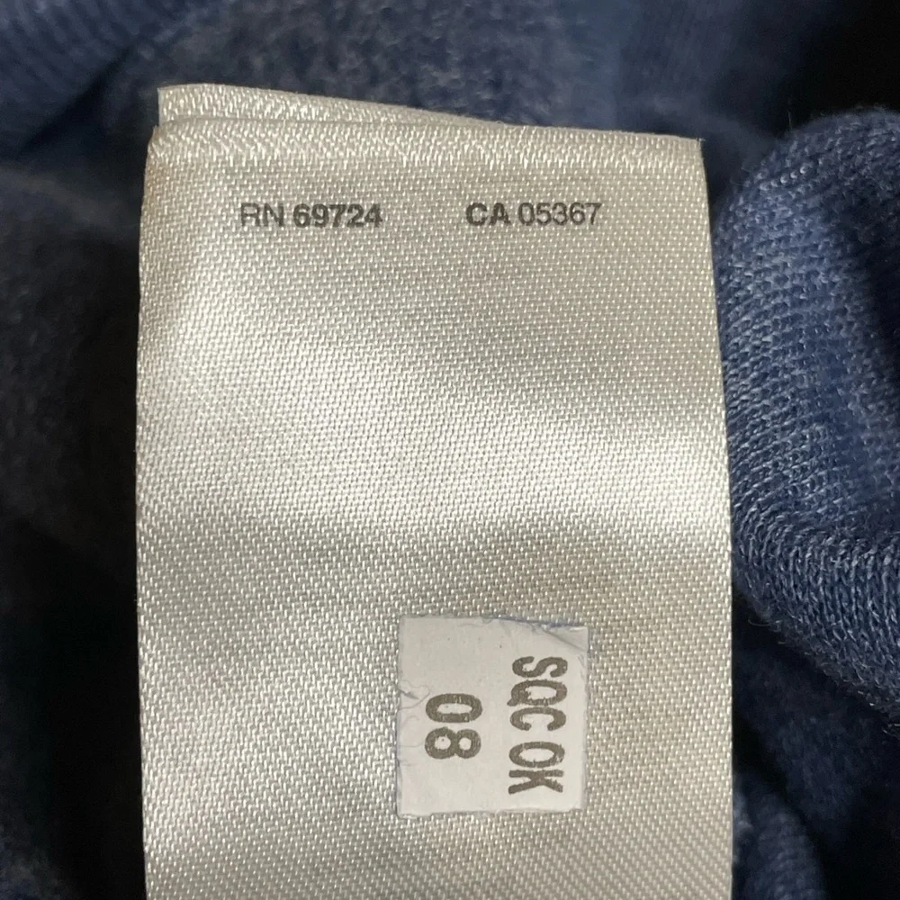 Men's Columbia Hart Mountain II Crewneck Pullover Blue Size: Small - Picture 10 of 10
